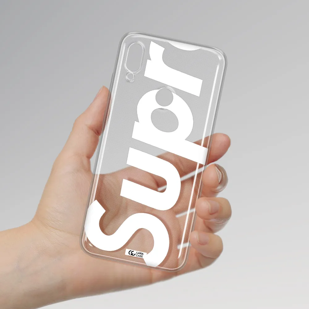Big Supreme Huawei Y6 2019 Clear TPU Case