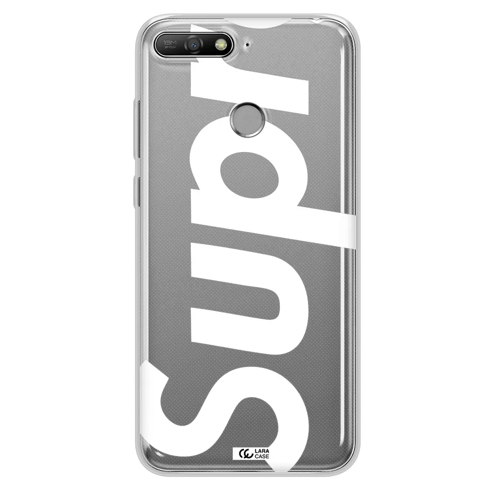 Big Supreme Huawei Y6 Prime 2018 Clear TPU Case