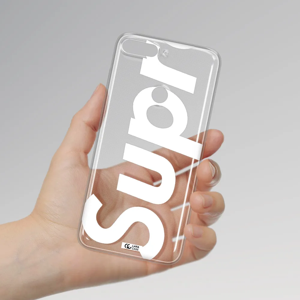 Big Supreme Huawei Y7 2018 Clear TPU Case