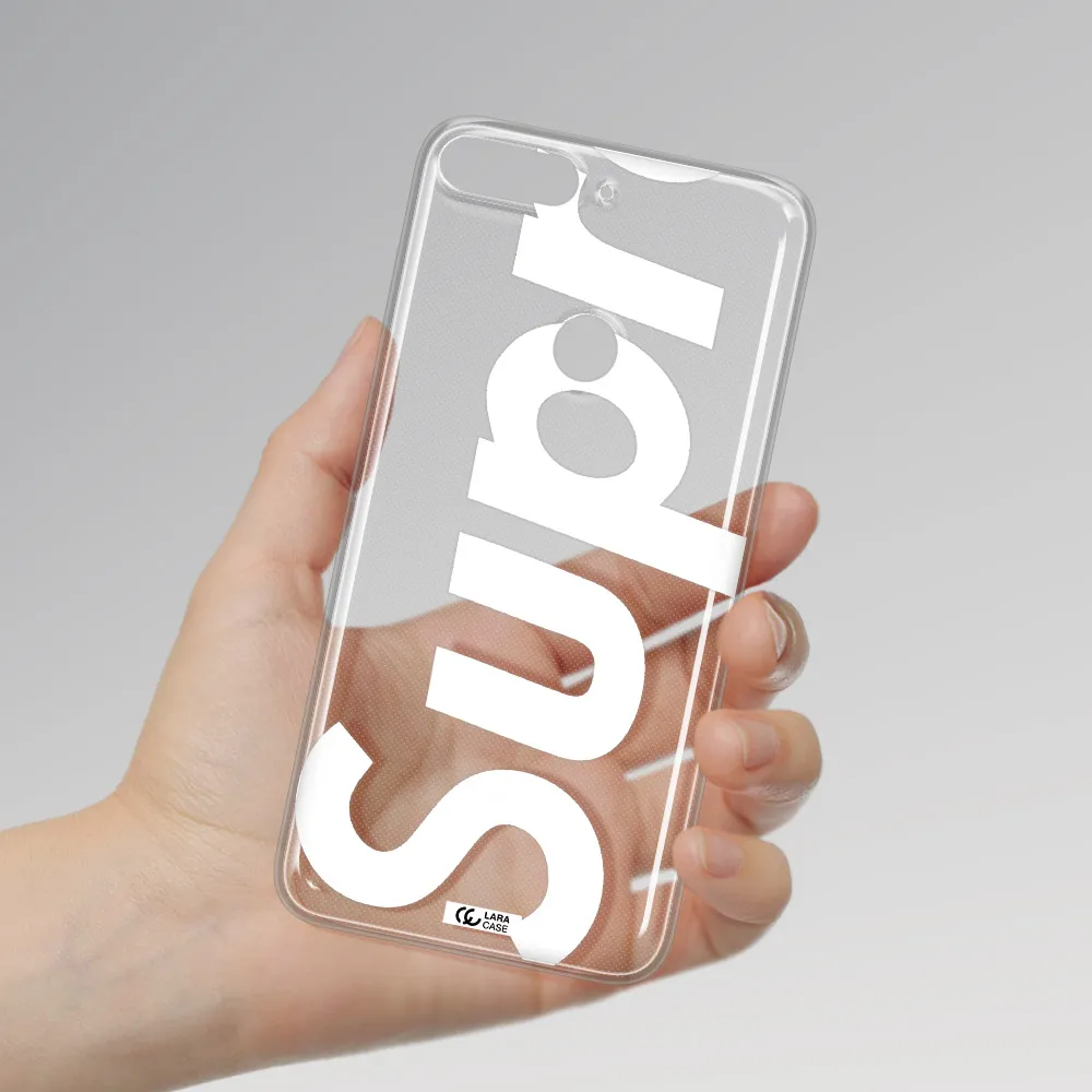 Big Supreme Huawei Y7 Prime 2018 Clear TPU Case