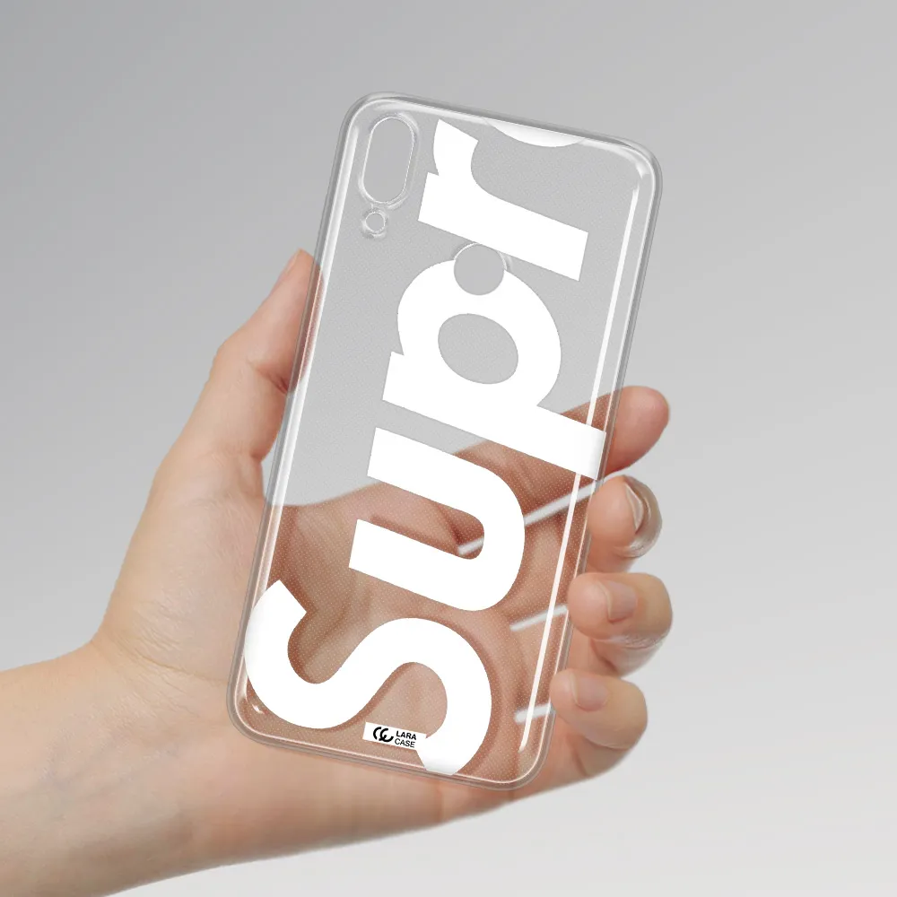 Big Supreme Huawei Y9 2019 Clear TPU Case