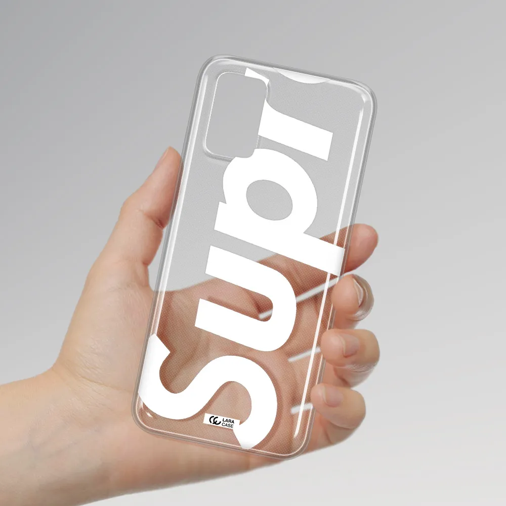 Big Supreme Samsung A03S Clear TPU Case