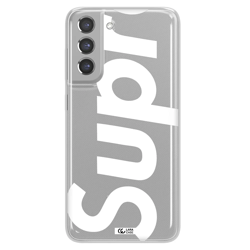 Big Supreme Samsung A21 Fe Clear TPU Case
