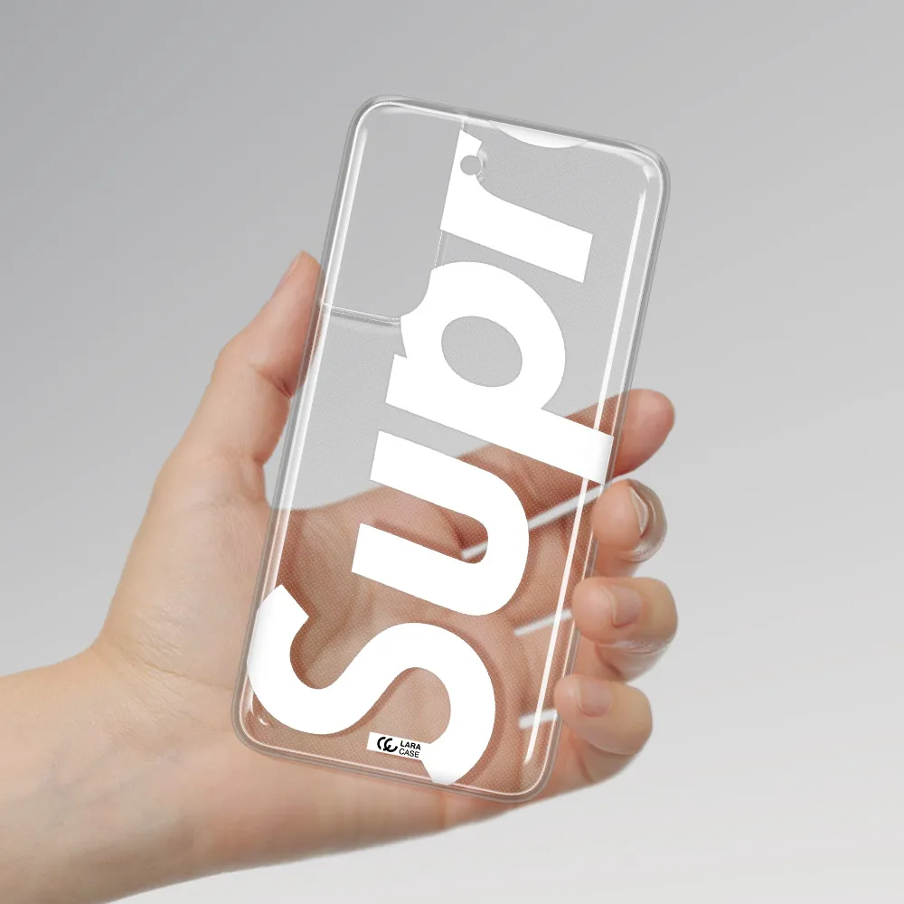 Big Supreme Samsung A21 Fe Clear TPU Case