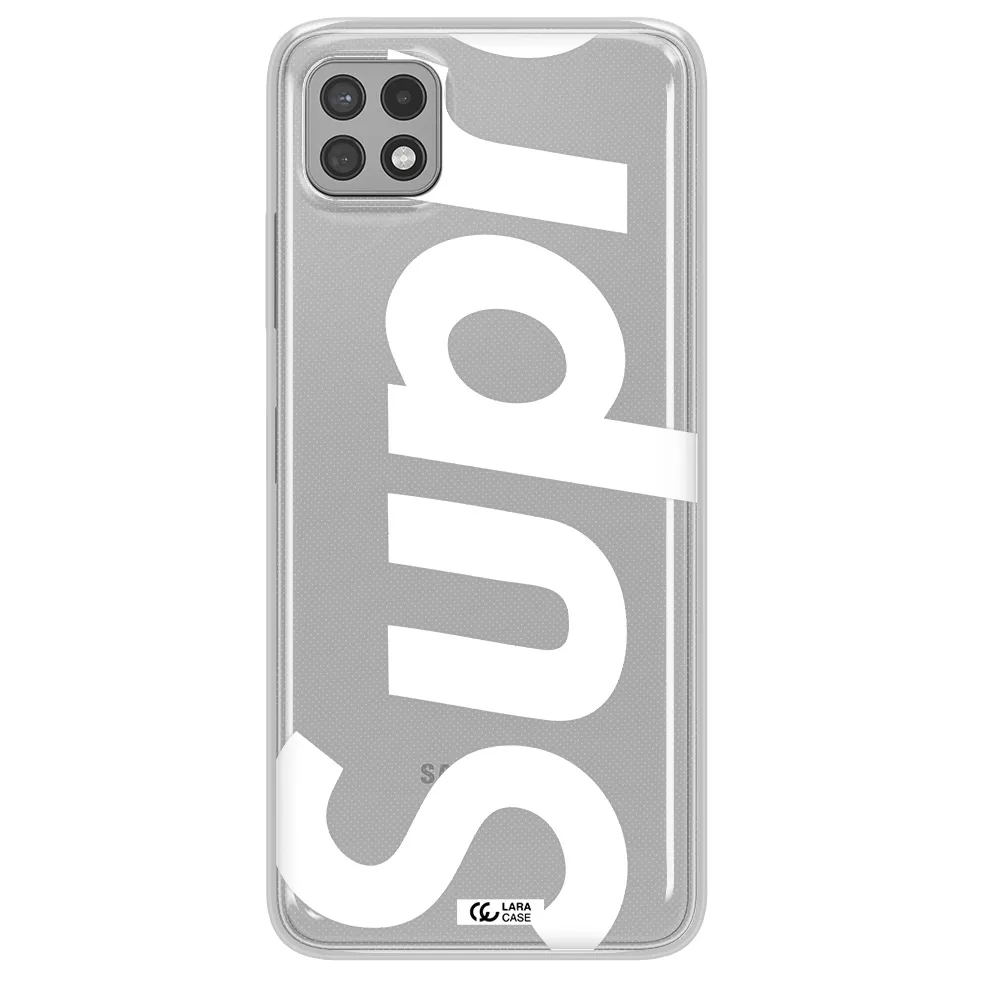 Big Supreme Samsung A22 5g Clear TPU Case