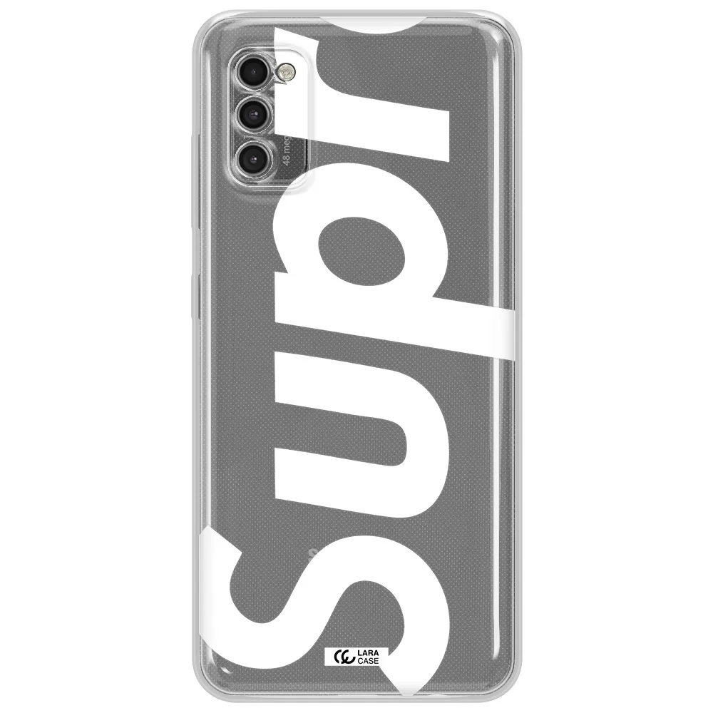 Big Supreme Samsung A41 Clear Tpu Case