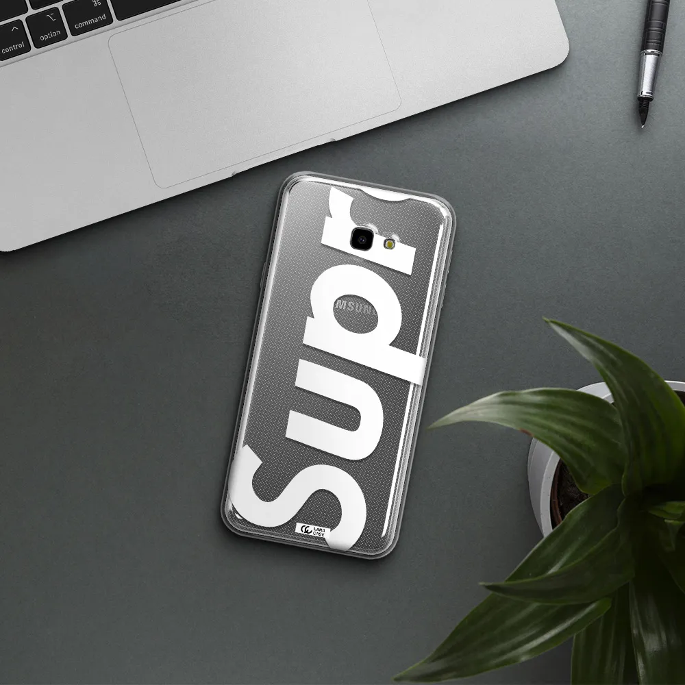 Big Supreme Samsung J4 Plus Clear TPU Case