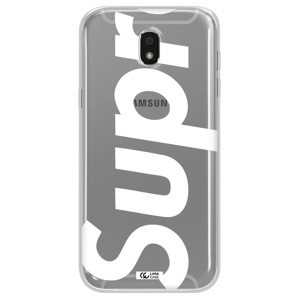 Big Supreme Samsung J5 2017 Clear TPU Case