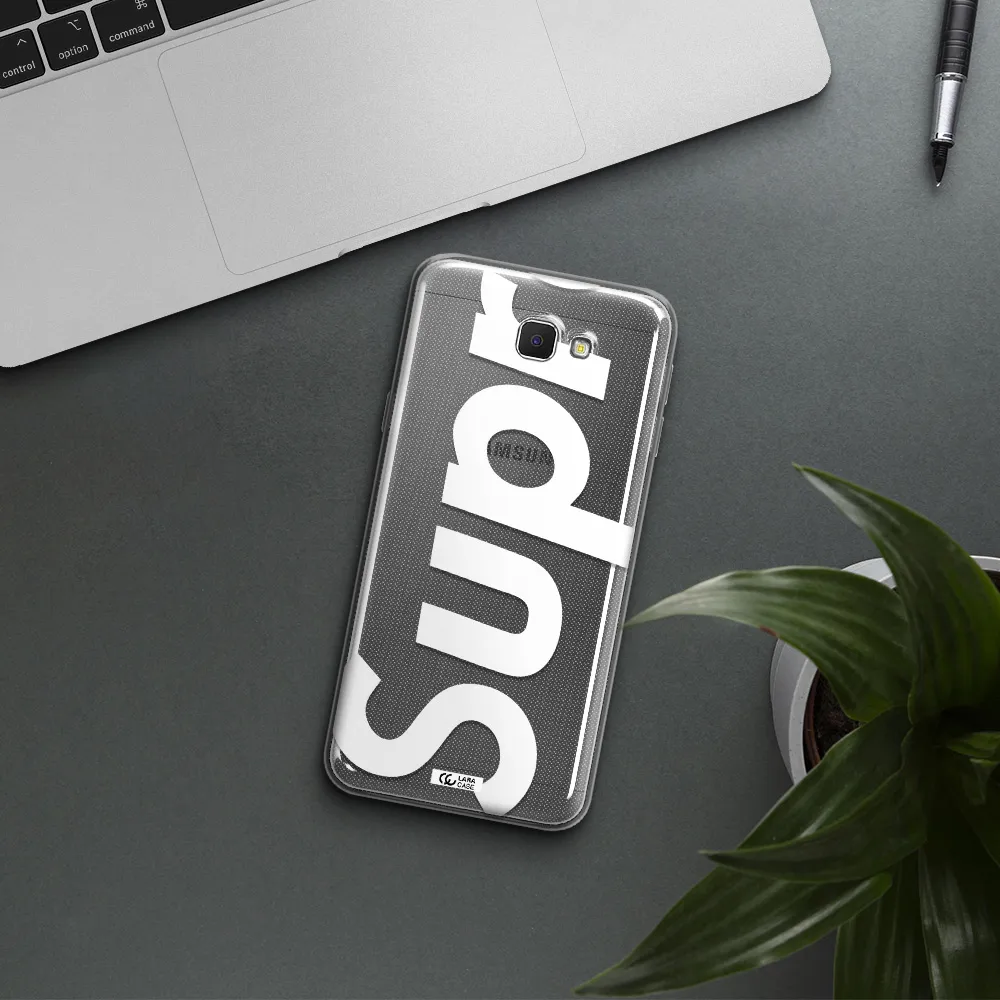 Big Supreme Samsung J5 Prime Clear TPU Case