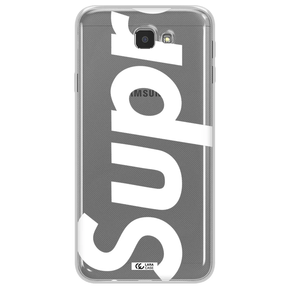 Big Supreme Samsung J7 Prim Clear TPU Case
