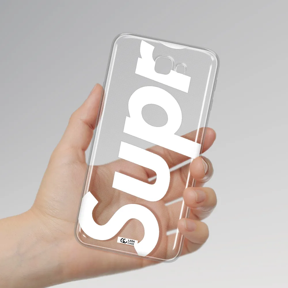 Big Supreme Samsung J7 Prim Clear TPU Case