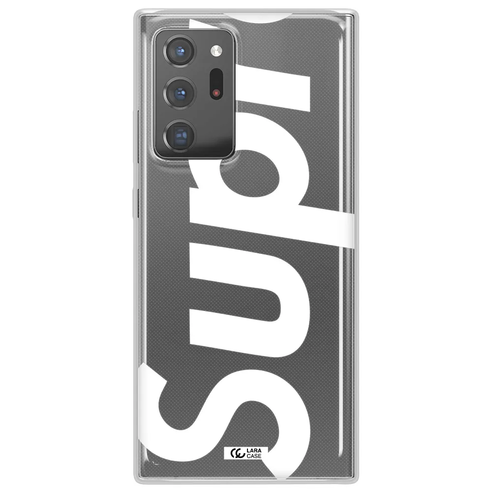 Big Supreme Samsung Note 20 Ultra Clear TPU Case