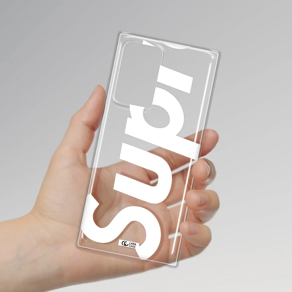 Big Supreme Samsung Note 20 Ultra Clear TPU Case