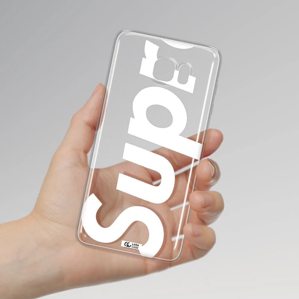 Big Supreme Samsung Note 5 Clear TPU Case