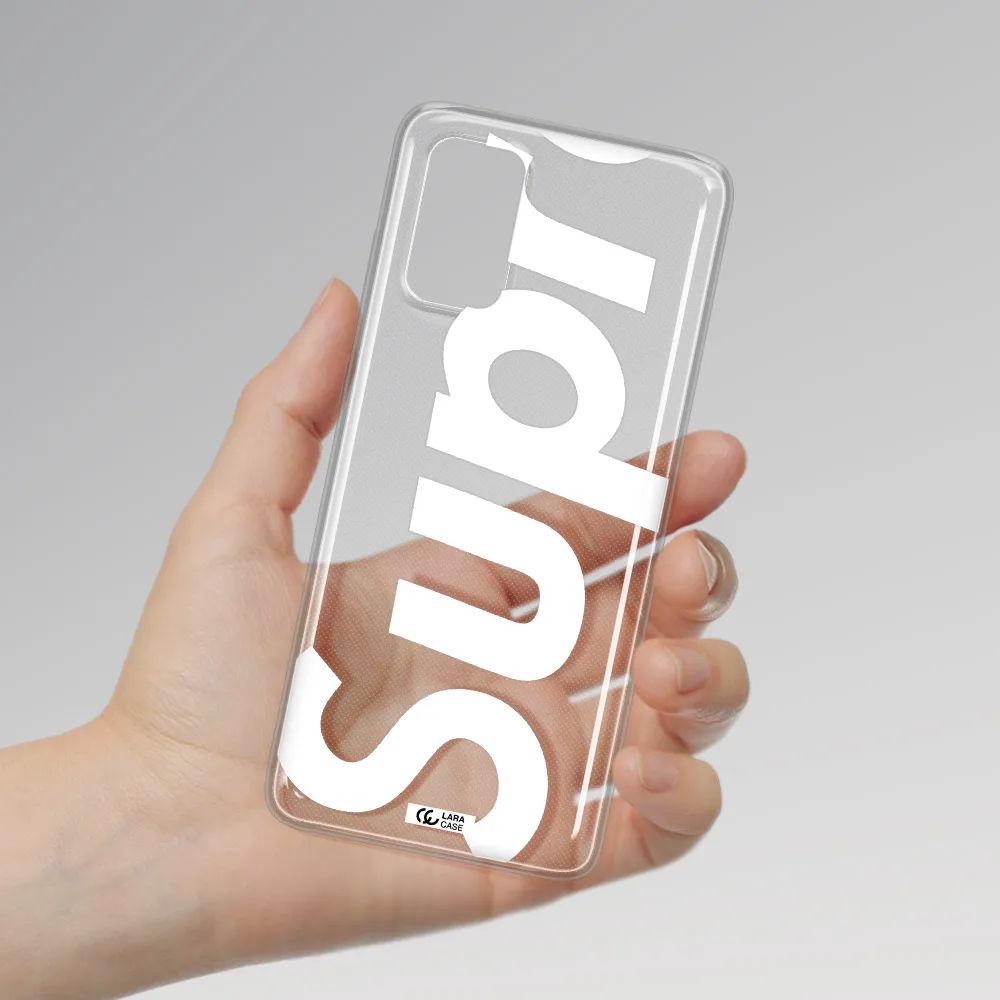 Big Supreme Samsung S 20 Plus Clear TPU Case