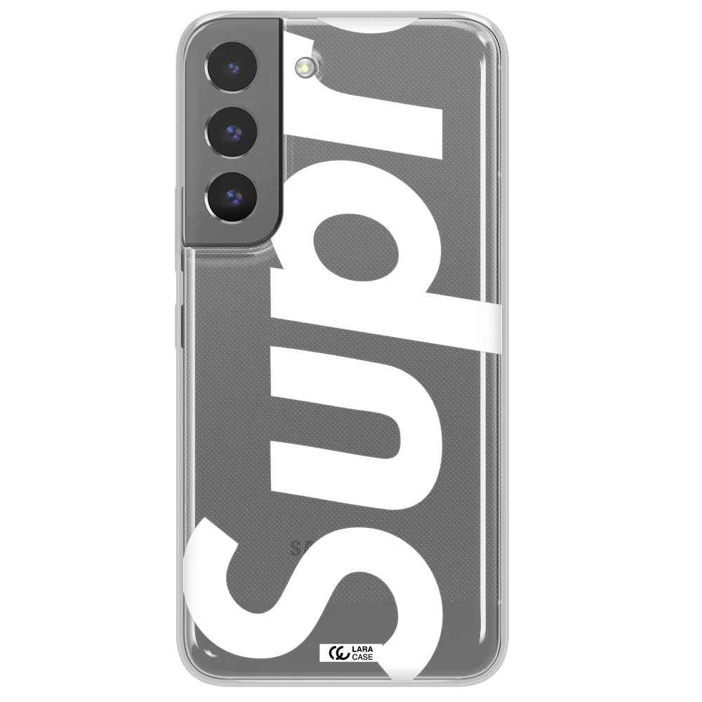Big Supreme Samsung S 22 Plus Clear TPU Case