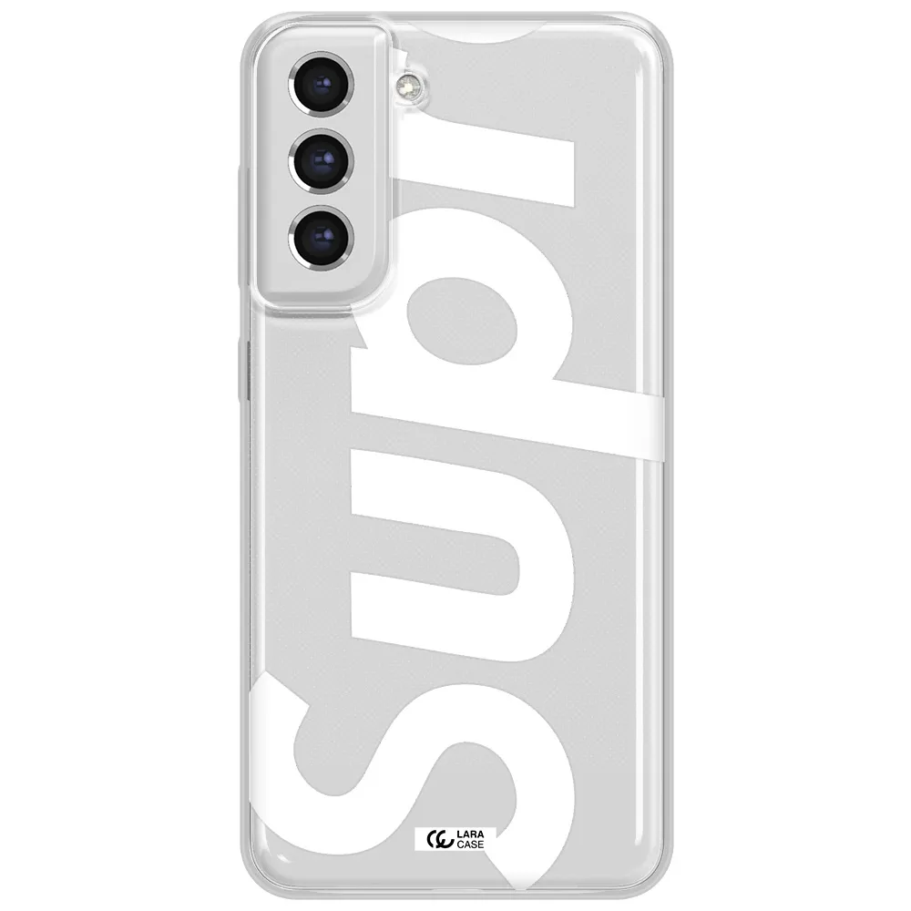 Big Supreme Samsung S21 Fe Clear Tpu Case