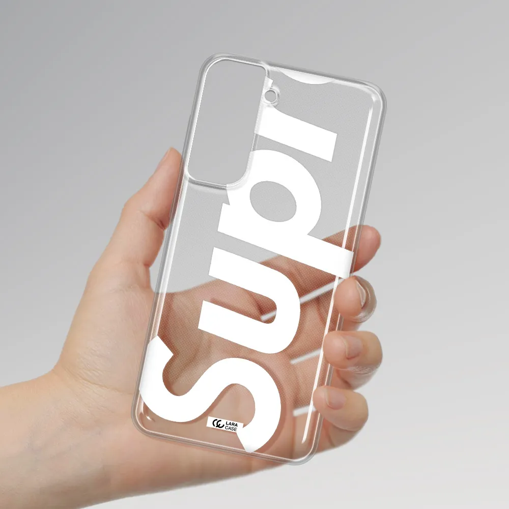 Big Supreme Samsung S21 Fe Clear Tpu Case