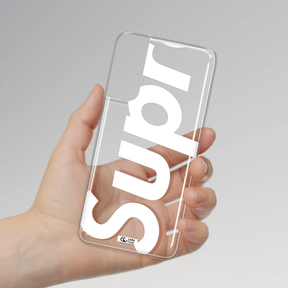 Big Supreme Samsung S21 Plus Clear TPU Case