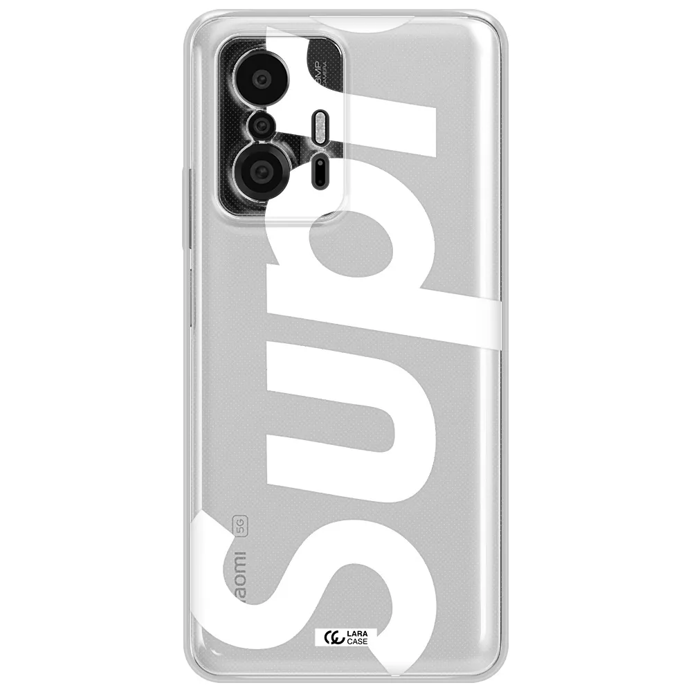 Big Supreme Xiaomi 11T Pro Clear Tpu Case