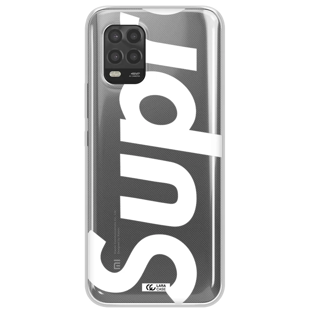 Big Supreme Xiaomi Mi 10 Lite Clear TPU Case