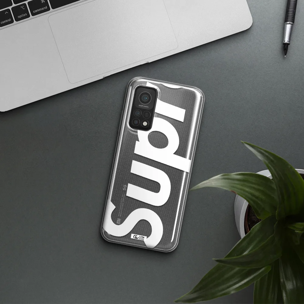 Big Supreme Xiaomi Mi 10T Clear TPU Case