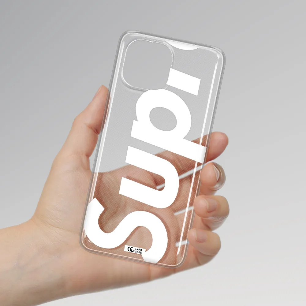 Big Supreme Xiaomi Mi 11 Lite Clear TPU Case