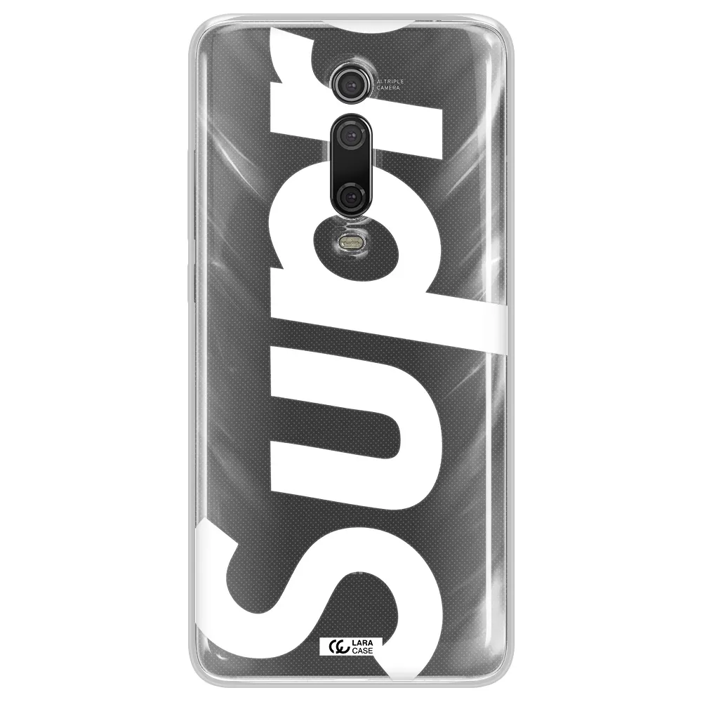 Big Supreme Xiaomi Mi 9T Clear TPU Case