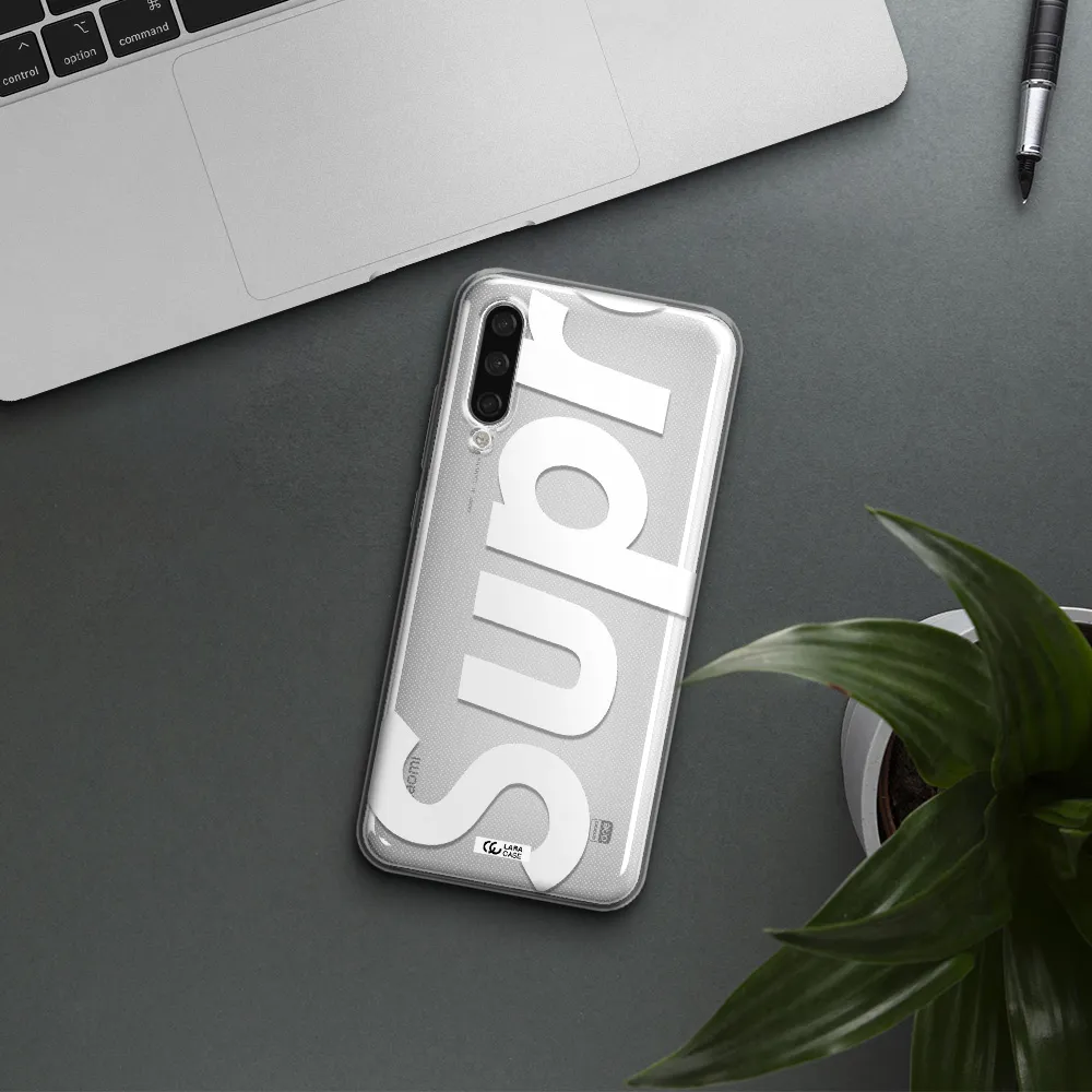 Big Supreme Xiaomi Mi A3 Clear Tpu Case
