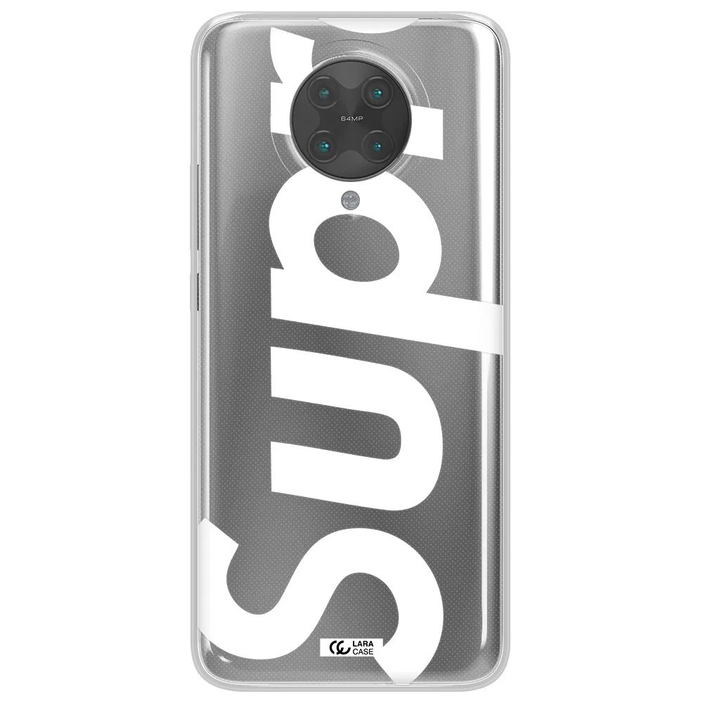 Big Supreme Xiaomi Poco F2 Pro Clear TPU Case