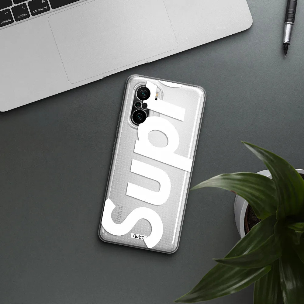 Big Supreme Xiaomi Poco F3 Clear Tpu Case
