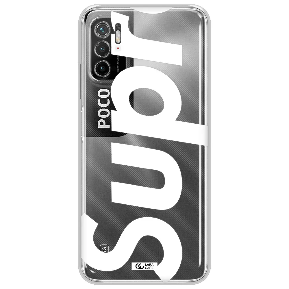 Big Supreme Xiaomi Poco M4 Pro 5G Clear Tpu Case