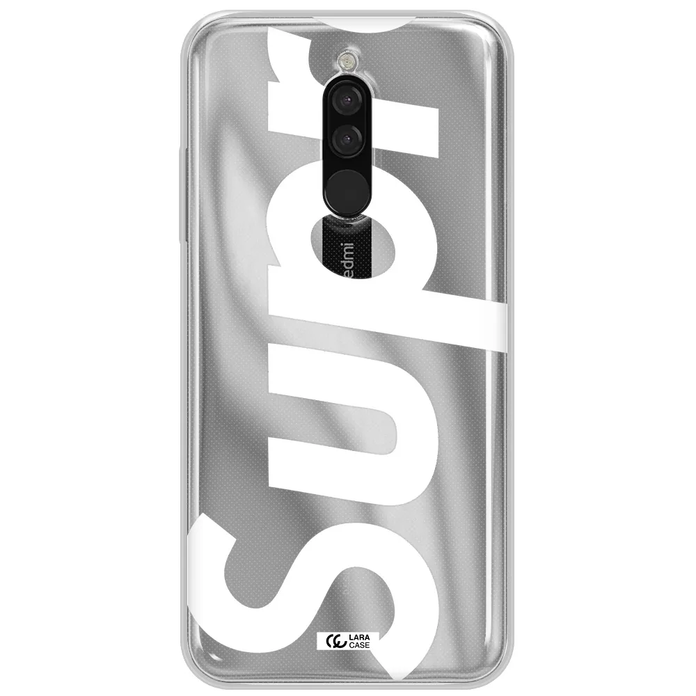 Big Supreme Xiaomi Redmi 8 Clear Tpu Case