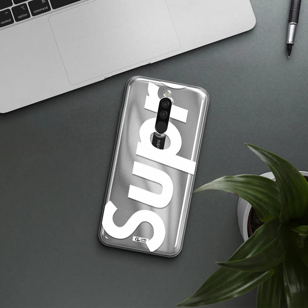 Big Supreme Xiaomi Redmi 8 Clear Tpu Case