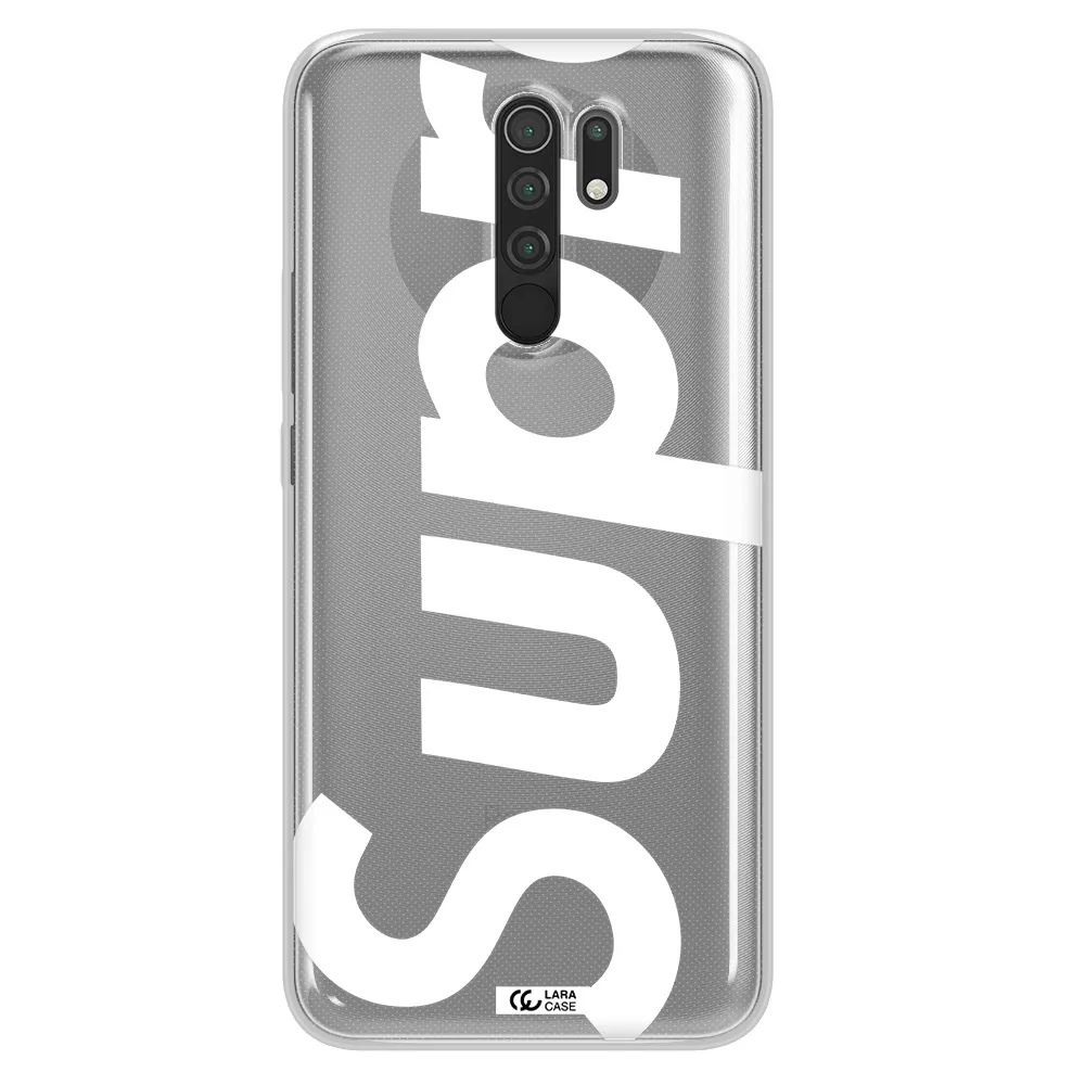Big Supreme Xiaomi Redmi 9 Clear TPU Case