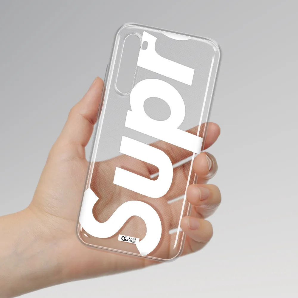 Big Supreme Xiaomi Redmi Note 8T Clear Tpu Case