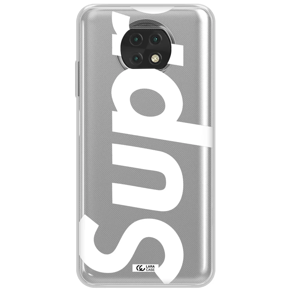 Big Supreme Xiaomi Redmi Note 9T Clear Tpu Case
