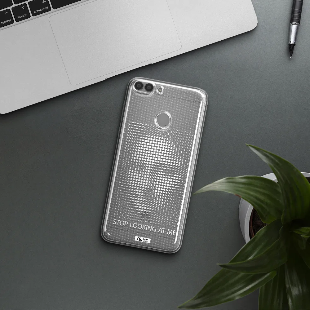 Stop Looking At Me Huawei P Smart 2017 Clear TPU Case