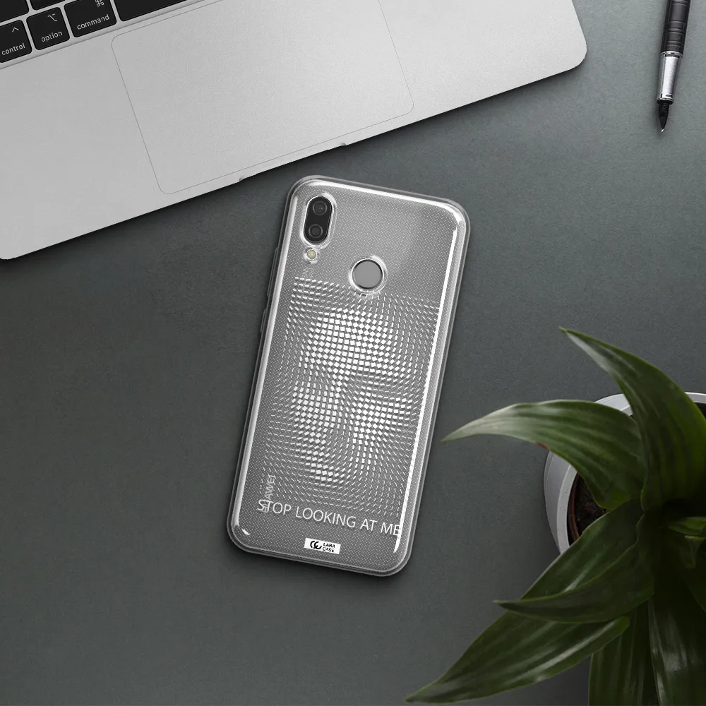 Stop Looking At Me Huawei P20 Lite Clear TPU Case