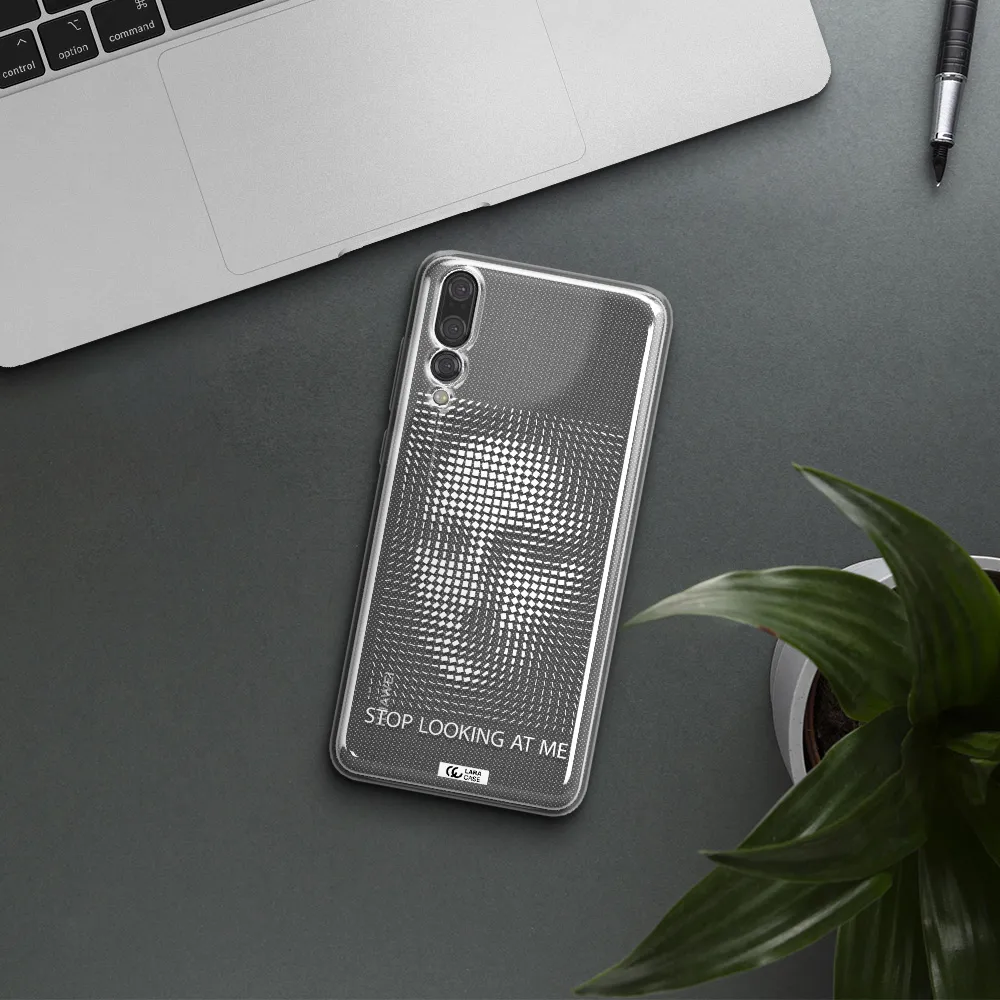 Stop Looking At Me Huawei P20 Pro Clear TPU Case