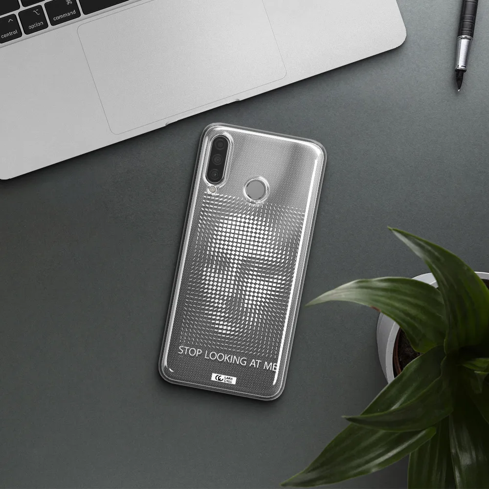 Stop Looking At Me Huawei P30 Lite Clear TPU Case