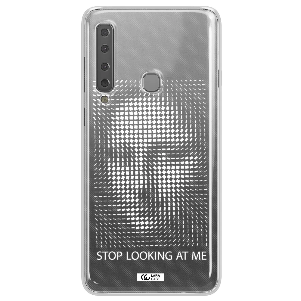 Stop Looking At Me Samsung A9 2018 Clear TPU Case