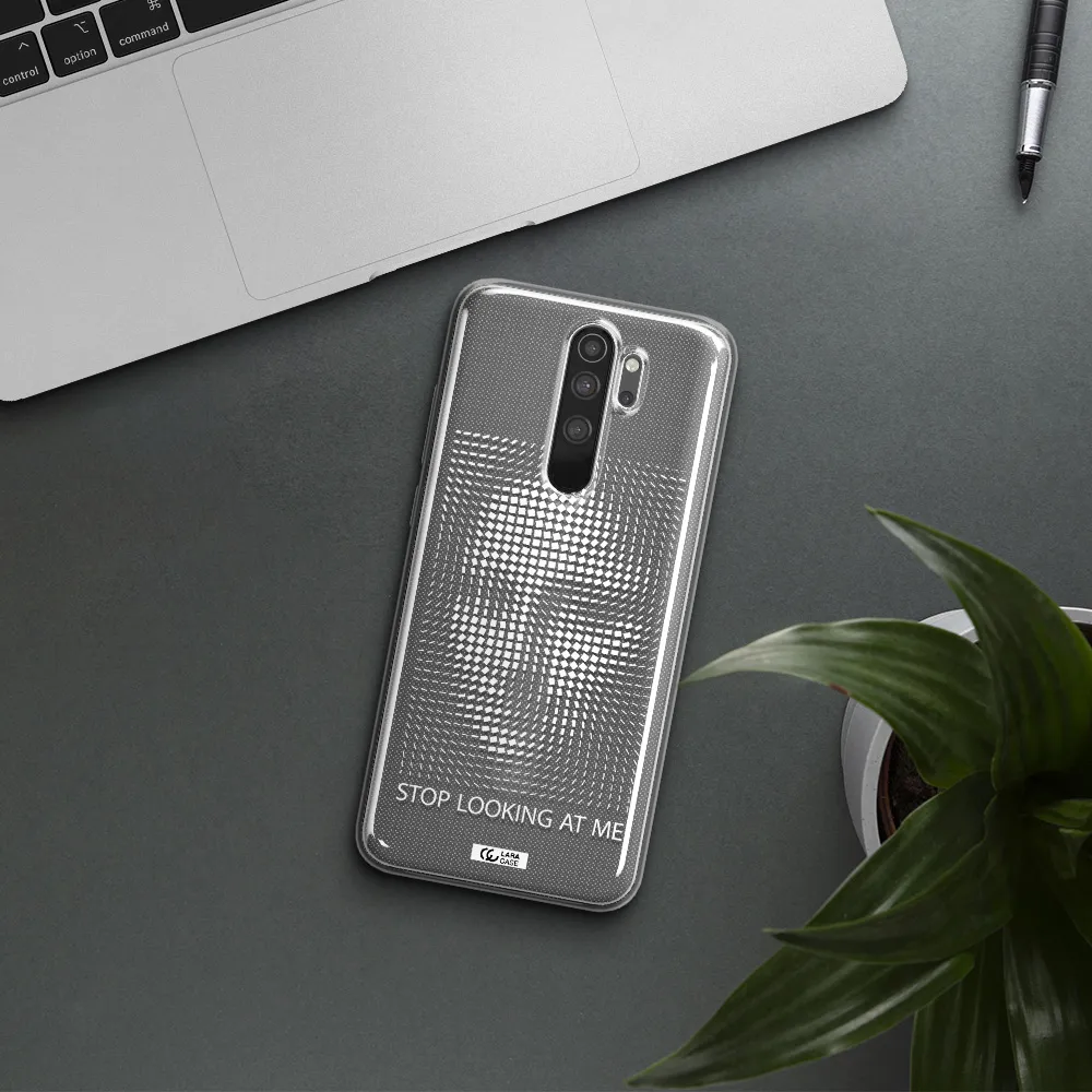 Stop Looking At Me Xiaomi Note 8 Pro Clear TPU Case