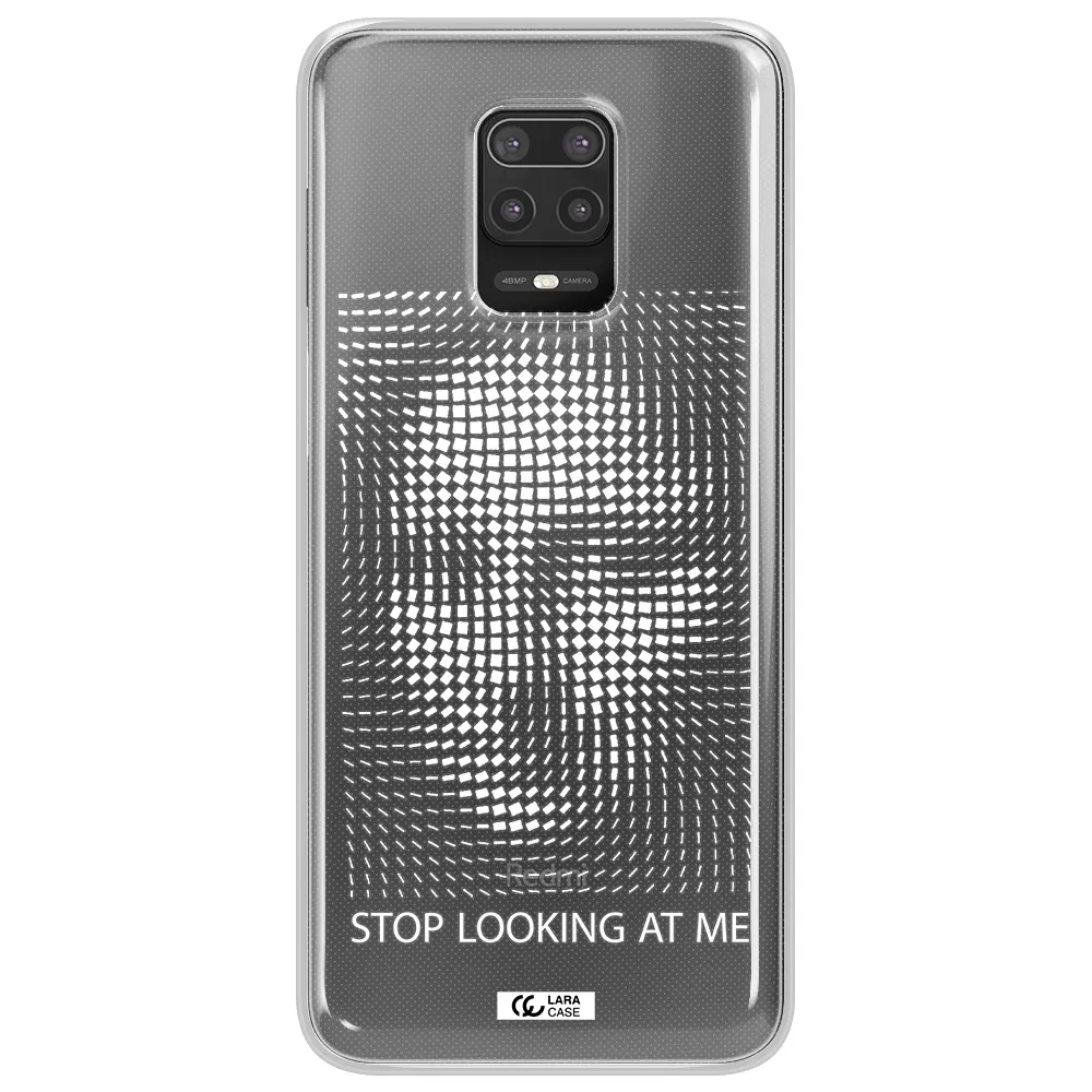 Stop Looking At Me Xiaomi Note 9S Clear TPU Case