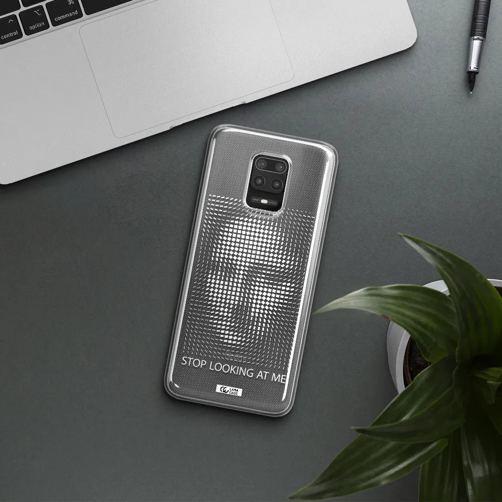 Stop Looking At Me Xiaomi Note 9S Clear TPU Case