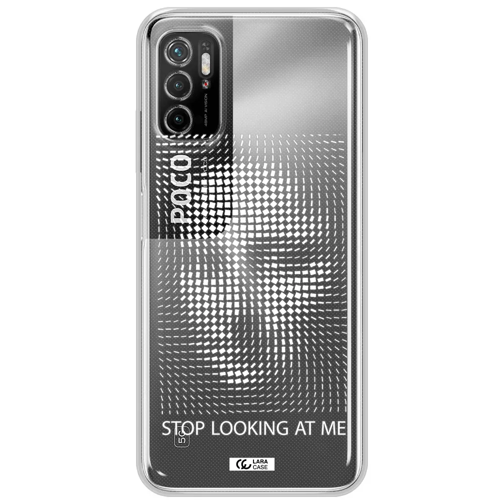Stop Looking At Me Xiaomi Poco M4 Pro 5G Clear Tpu Case