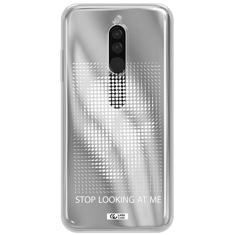 Stop Looking At Me Xiaomi Redmi 8 Clear Tpu Case