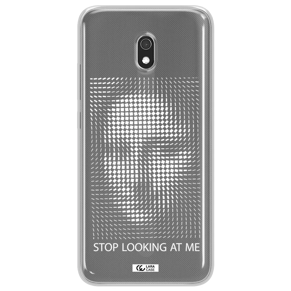 Stop Looking At Me Xiaomi Redmi 8A Clear TPU Case