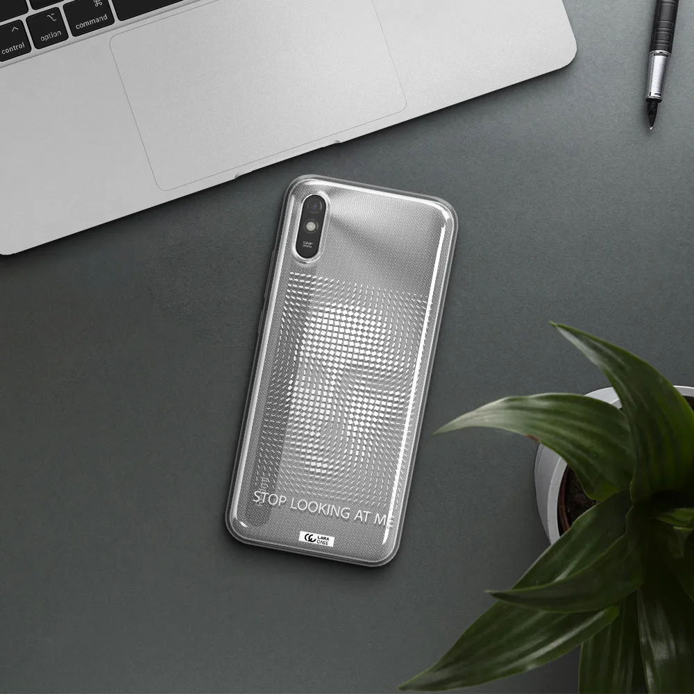Stop Looking At Me Xiaomi Redmi 9A Clear TPU Case