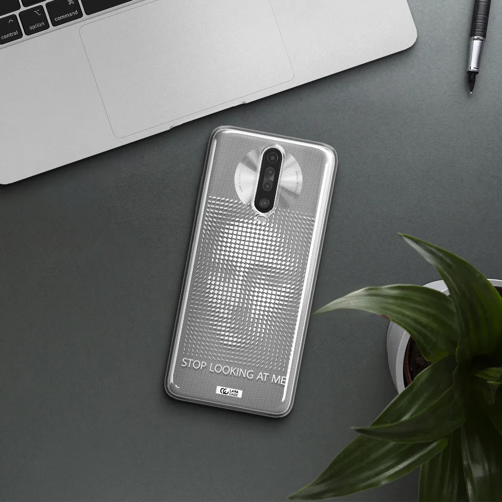 Stop Looking At Me Xiaomi Redmi K30 Clear TPU Case